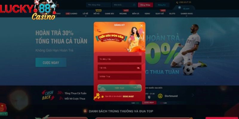 Cách tham gia cá độ bóng đá tại nhà cái Lucky88