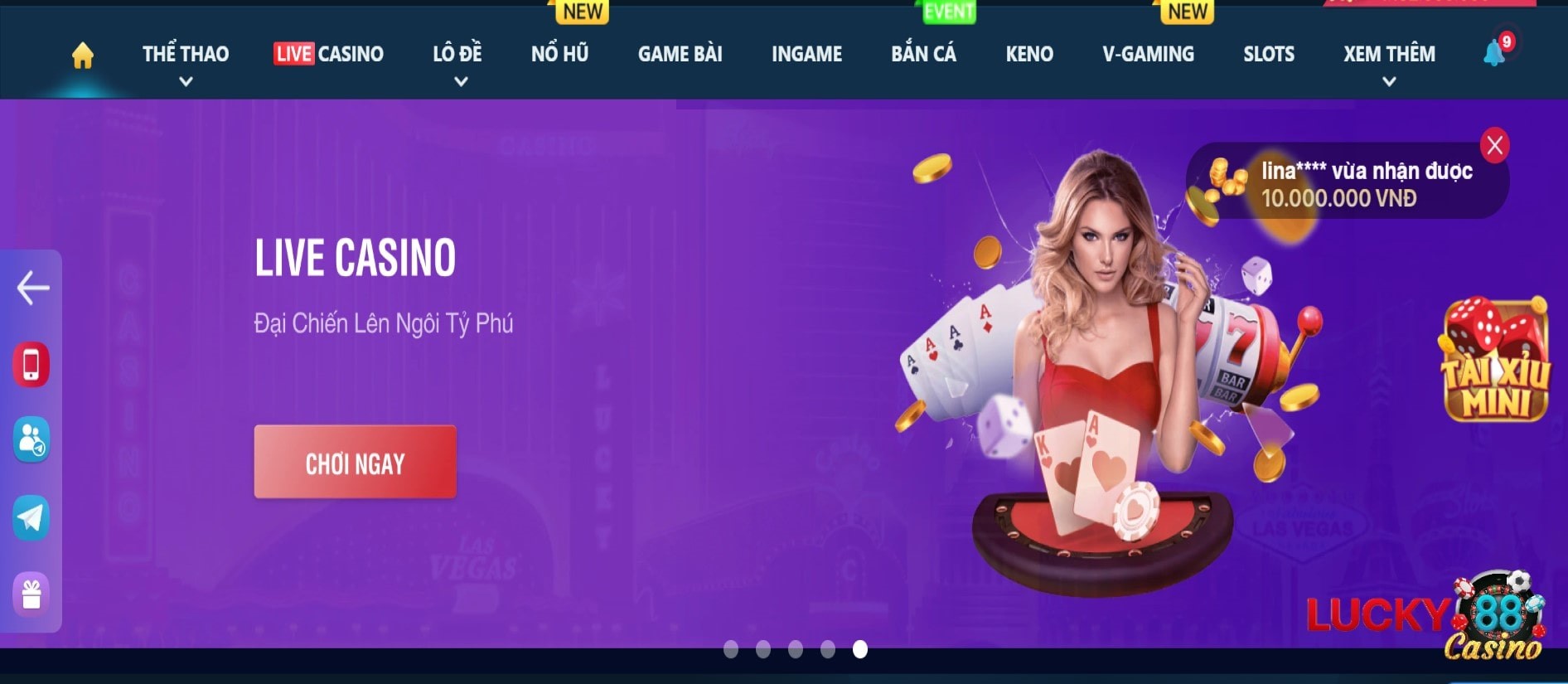 Giới thiệu domain lucky88.com